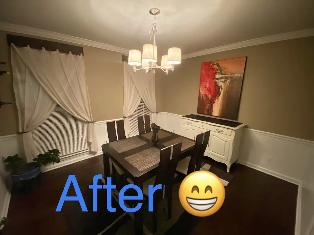 Professional dining room restoration after water damage in South Lakes